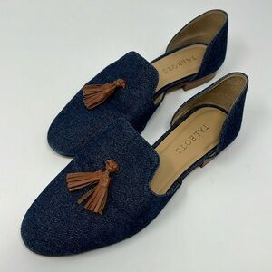 Talbots | Spring Sienna Frannie D’Orsay Denim Flats